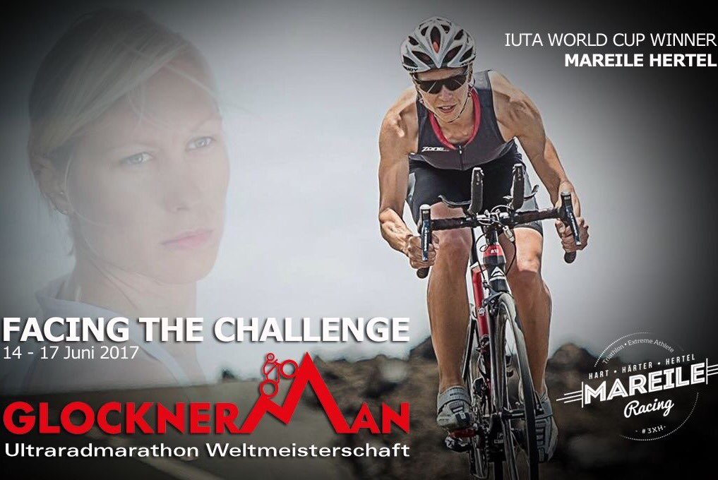 Facing the challenge - IUTA World Cup Winner Mareile Hertel got the permission to join the "gentlemen's only" #glocknerman #triathlon #iuta