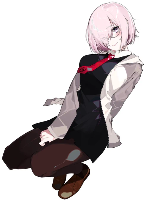 マシュ初描き 