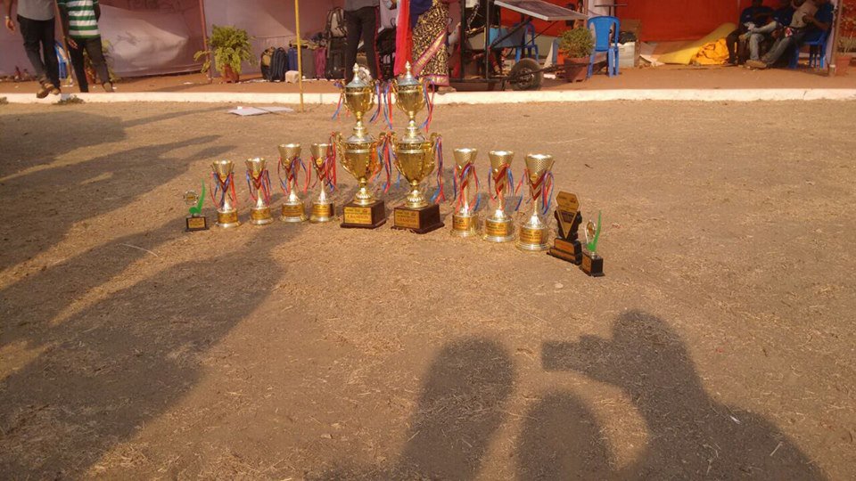 HindustanUni's tweet photo. Team #Taiyozen (#singleseater #Vehicle) won Overall Championship & 5 more awards in #ElectricSolarVehicle Championship 2017 at #Bhimavaram https://t.co/b3UTGpcB5u