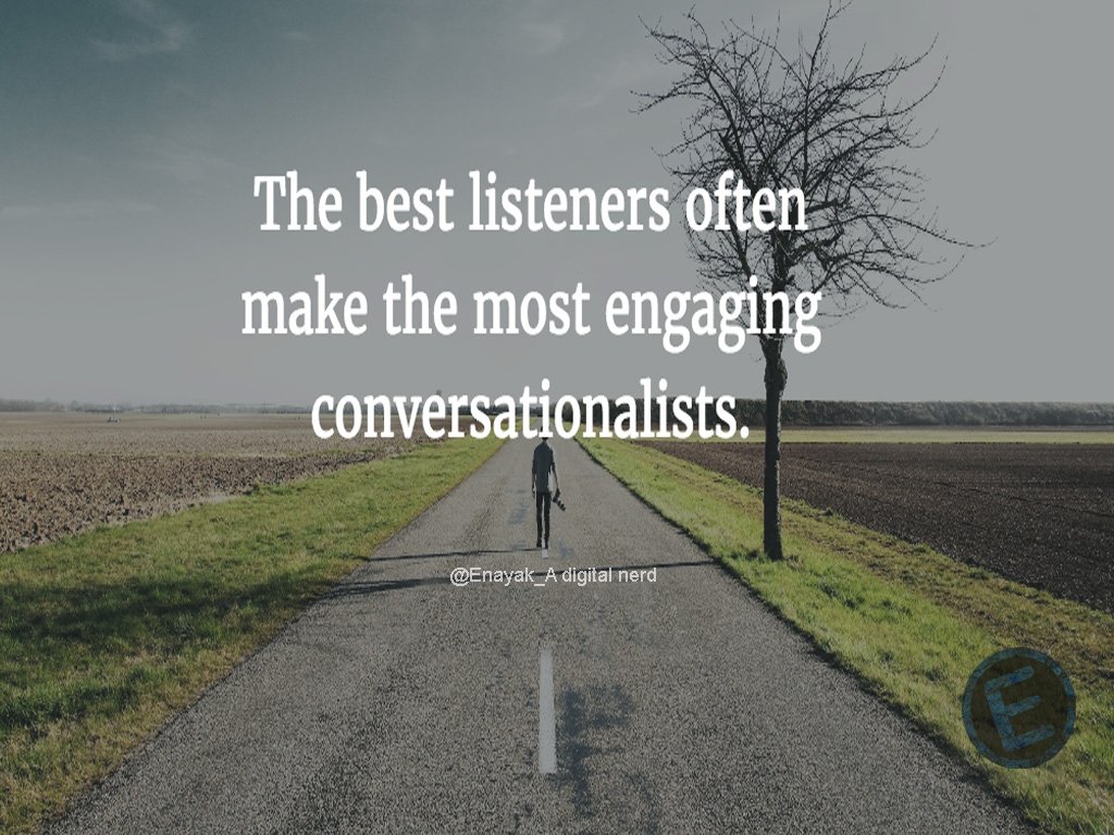 Enayak_official's tweet photo. Learn, Listen, Lead, make you conversationalist !!!!!!!!
#Enayak #Startup #Solutionprovider https://t.co/fNZZrkKX4Q