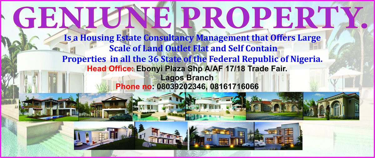 papblaise's tweet photo. Genuine Property Estate Management Agency with high trust  Reliable and Affordable Ofer. https://t.co/hryhuhQ009