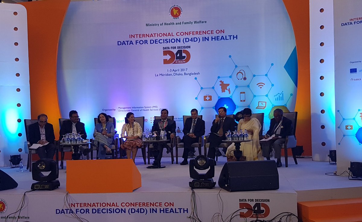 a2i_bd's tweet photo. Bangladesh for #southsouthcooperation to harness #data4decision in health - @anirchowdhury at Intl. D4D Conference Dhaka 2017 https://t.co/C2e25jFgJ8