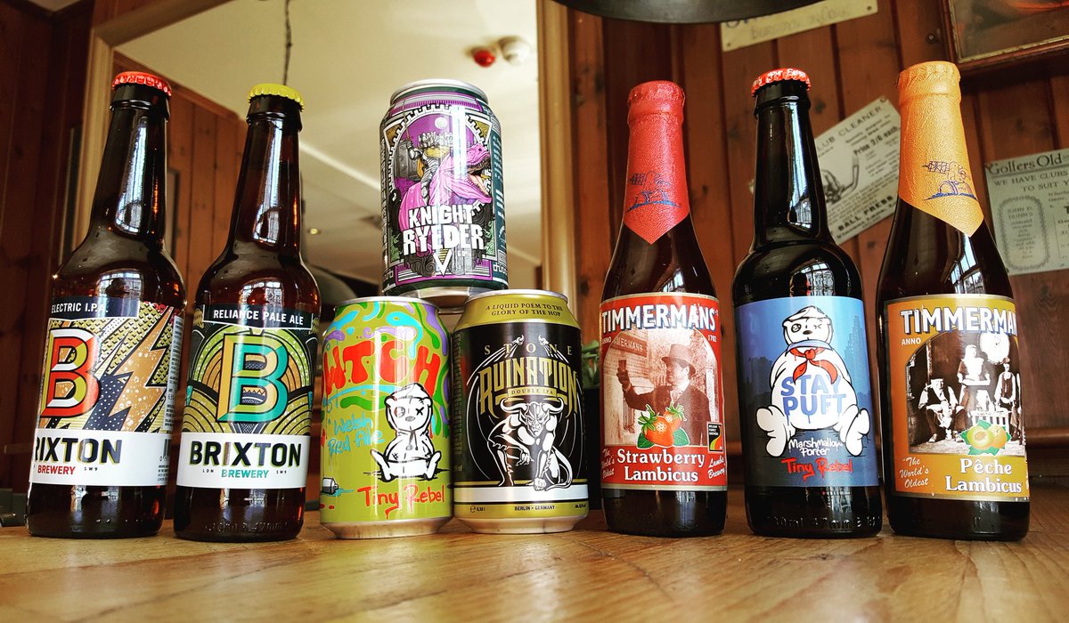 Wine_vaults's tweet photo. New beer Sunday! Try one of these beauties on our roof terrace and you'll be in paradise! #craftbeer #southsea #beervaults #beer https://t.co/QGYXV2IWRn