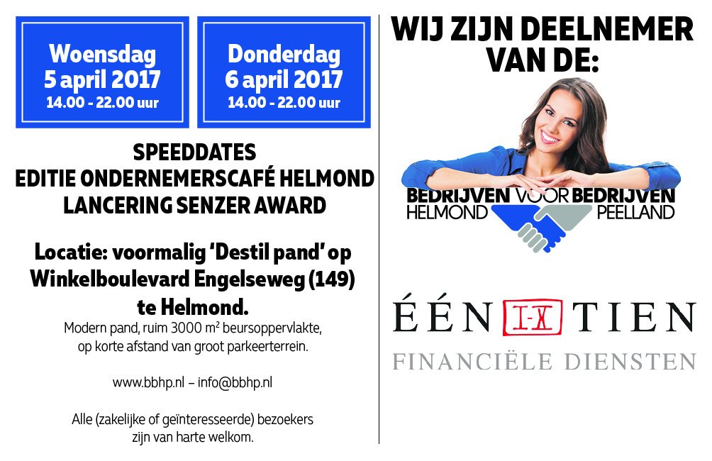 Voor onafhankelijk financieel advies, zakelijk en particulier, bent u bij  ÉÉN0NEGEN aan het juiste adres. eennegen.nl #bbhp17