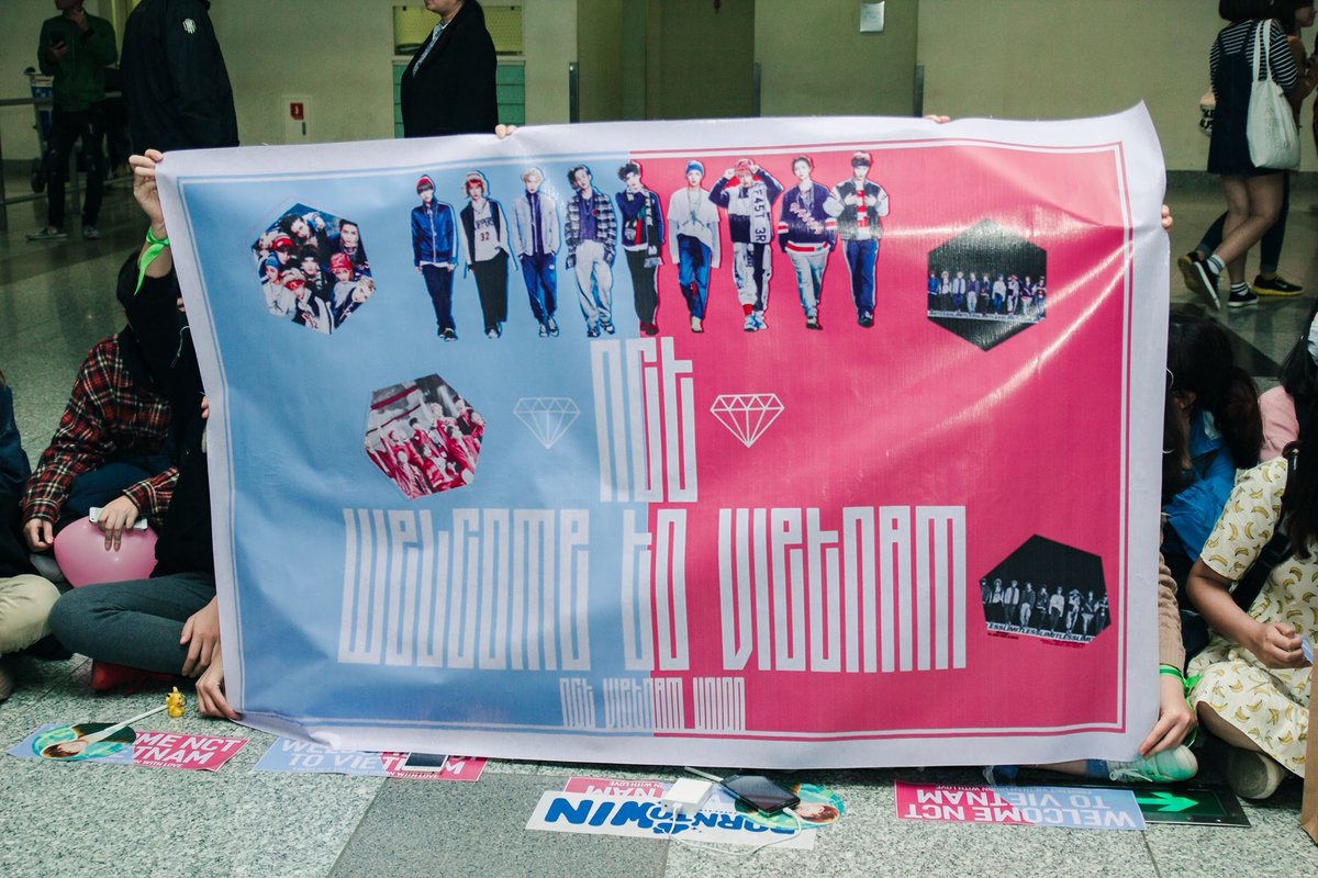 NCTVIETNAMUNION's tweet photo. Welcome NCT to VietNam Project by NCT VIETNAM UNION.
Thank you NCT, thank you NCT's VietNamese Fans!
More photo: https://t.co/VADPGARR2t https://t.co/cQddio7hZF