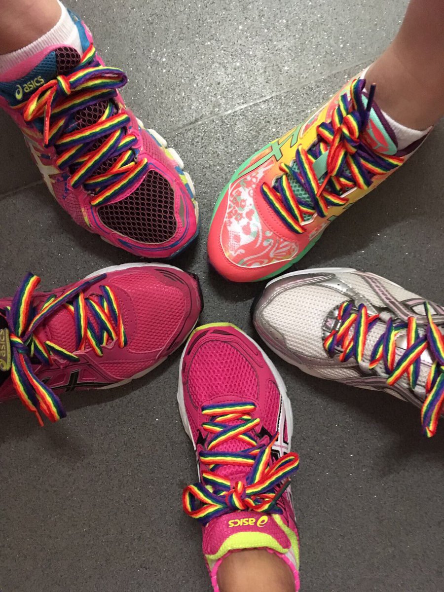 LGBTsportcymru's tweet photo. So pleased that Atlanta Netball Club have joined us with the Rainbow Laces campaign #ProudToPlay #SportForAll @StonewallCymru https://t.co/45aJGAd2Hl