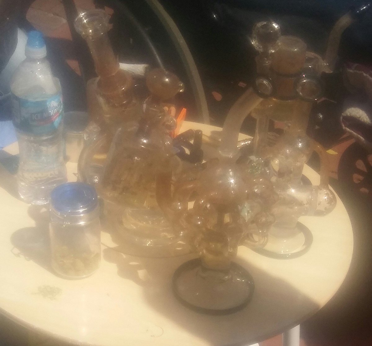 underworldimage's tweet photo. @DaveandChuck Dave, since you're fascinated by the drug related callers, I got a shot of this through the haze at #HashBash2017 https://t.co/PLVfQocdMs