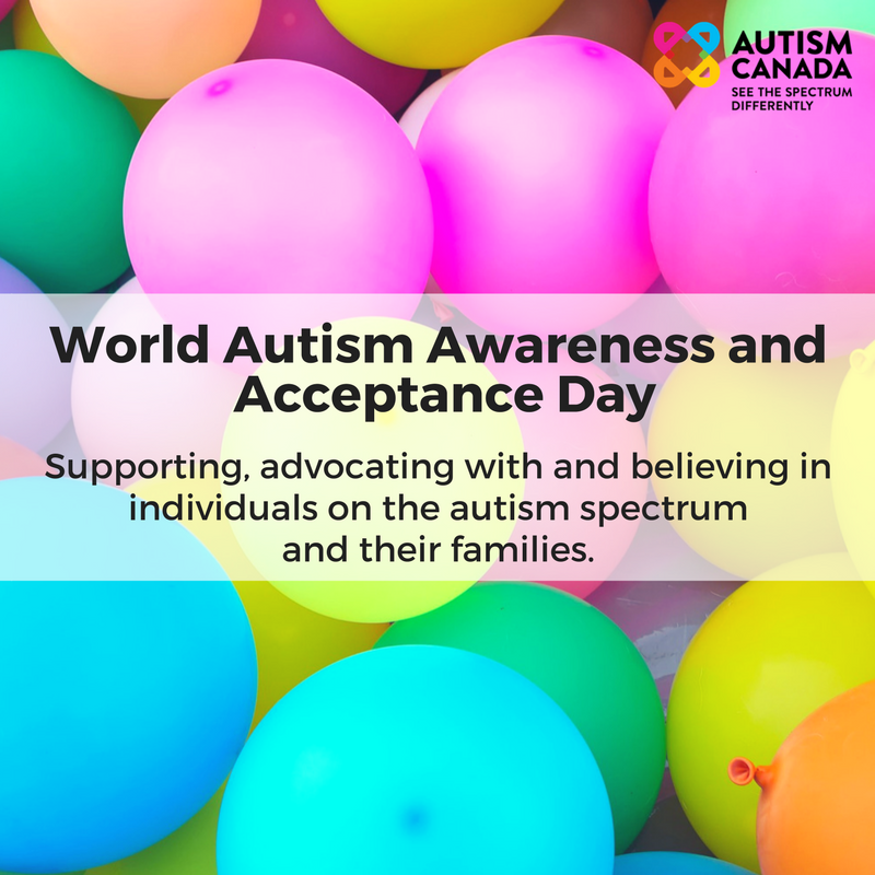 AutismCanada's tweet photo. Support #WorldAutismAwarenessMonth by posting your "I Believe In" shirt photos &amp; registering for #InsideOut4Autism: https://t.co/vq2kAqHM71 https://t.co/7tbOhTBMkK