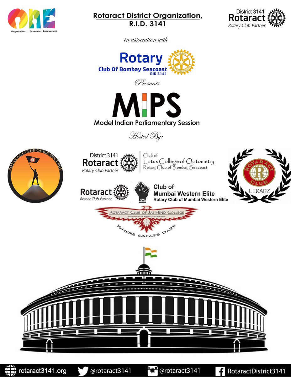 Rotaract3141's tweet photo. Presenting the host clubs for #MIPS17!

#Rotaract #Rotaract3141 #RotaractMumbai https://t.co/yQIMaSaWDd