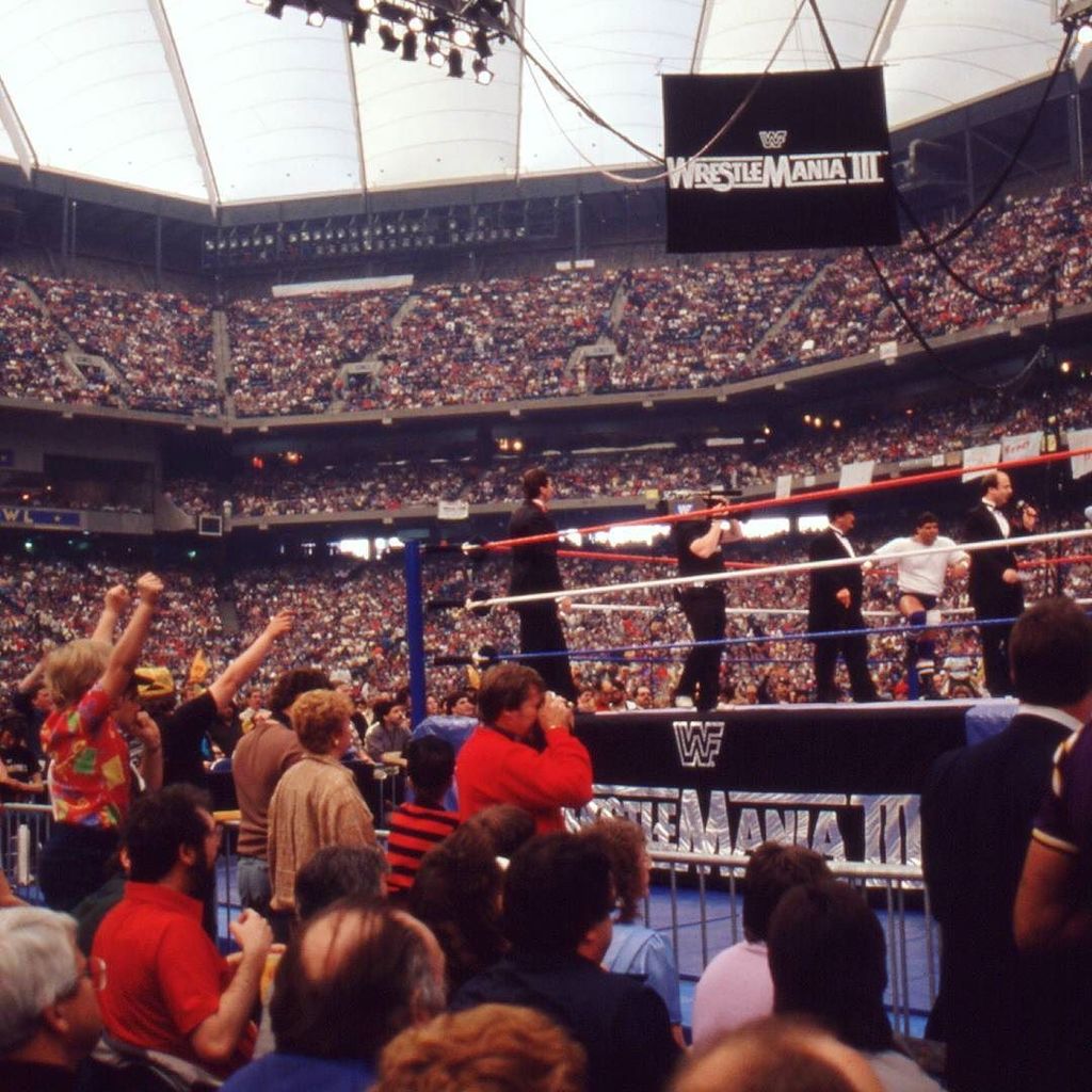 WWF_TFY's tweet photo. #wrestlemania3 #pontiacsilverdome #pontiacmichigan #93173 #wwf #wwf_the_federation_years #thefederationyears #wwfo… https://t.co/2dAcSiEg94 https://t.co/BA2P2MXrz0
