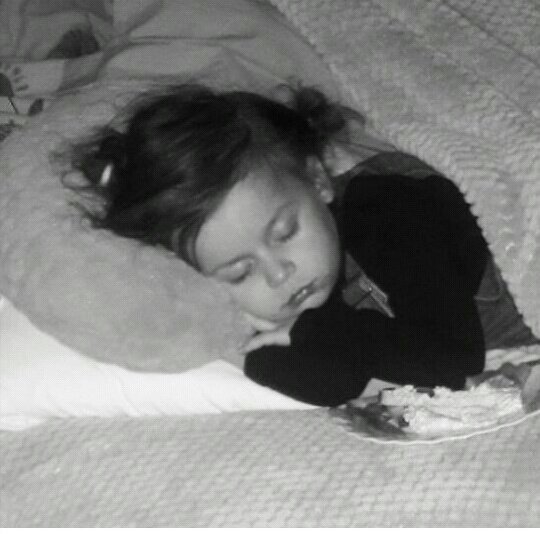 Little sleeping buttercup fairy!