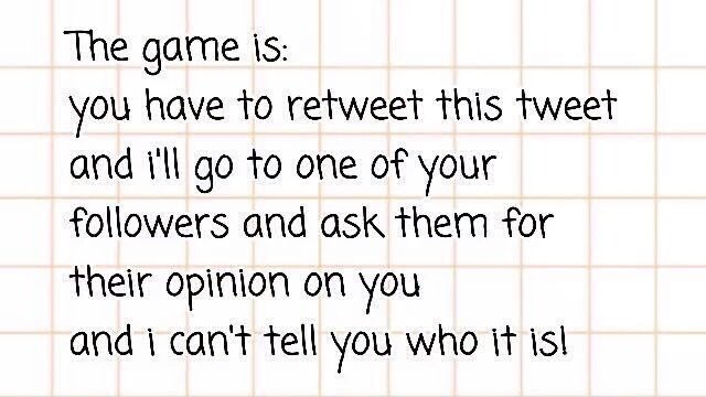 Telat ga? Wkwk RT yuk kenal gakenal gue lakuin, gabut