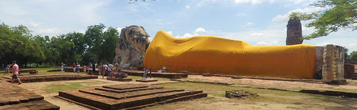 kacishayali's tweet photo. Ayutthaya'da bulunan Wat Lokayasutharam, turistler tarafından ilgi gören bir tapınak https://t.co/eVSff5B4Oz #travel #tayland #temple 🇹🇭 https://t.co/HvldMCGHZg