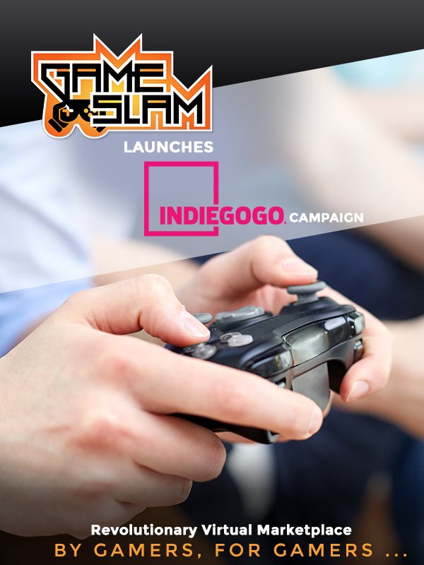 GameSlamApp's tweet photo. GameSlam Fans, we've launched an Indiegogo  Campaign to raise funds and create awareness for the ultimate gamers  app! Get involved NOW! https://t.co/lxikwInQk0