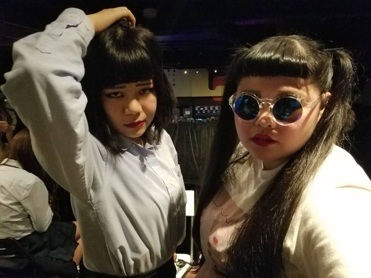 みくぴ 直美さんとブルゾンちえみさんが並んで座ってる ということで 奇跡 なたね油さんとみくぴです