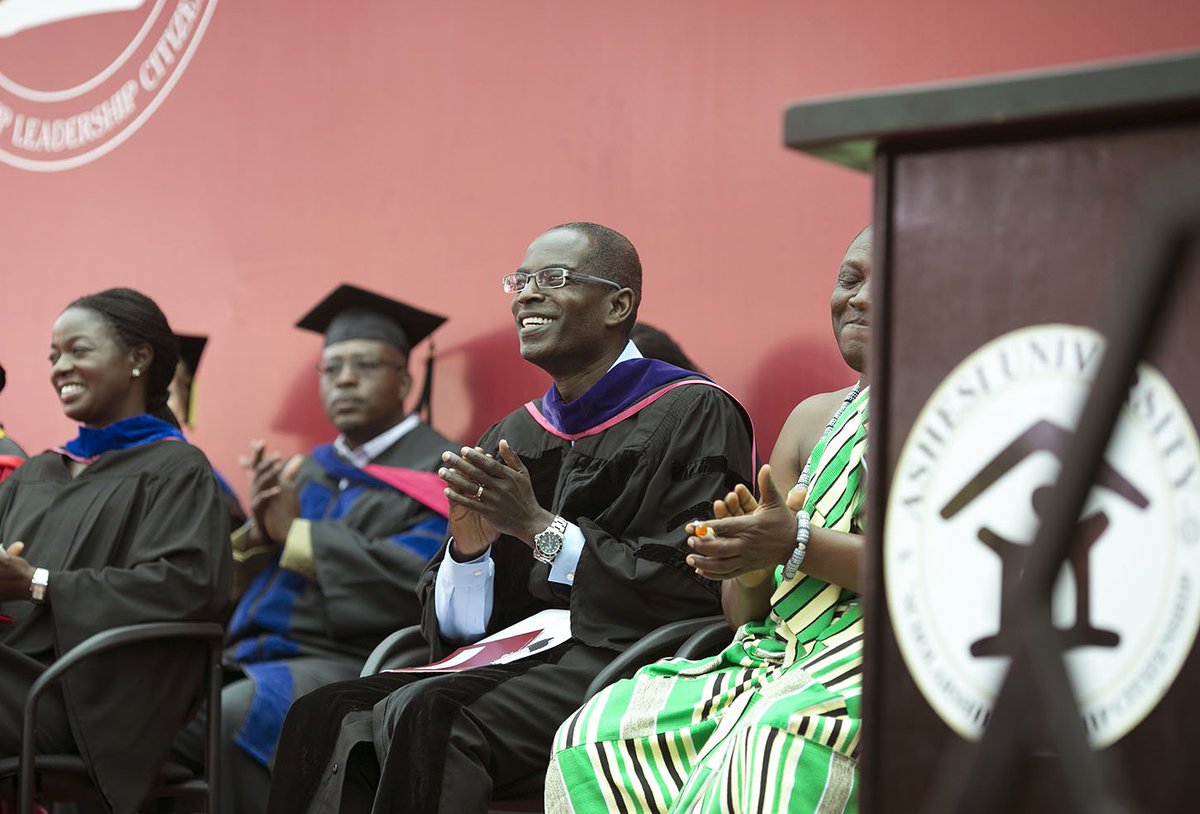 Ashesi's tweet photo. For dreaming. For acting. For believing in Africa. Happy birthday, to our Founder and President, @PatrickAwuahJr! https://t.co/4T7tOSUJTw