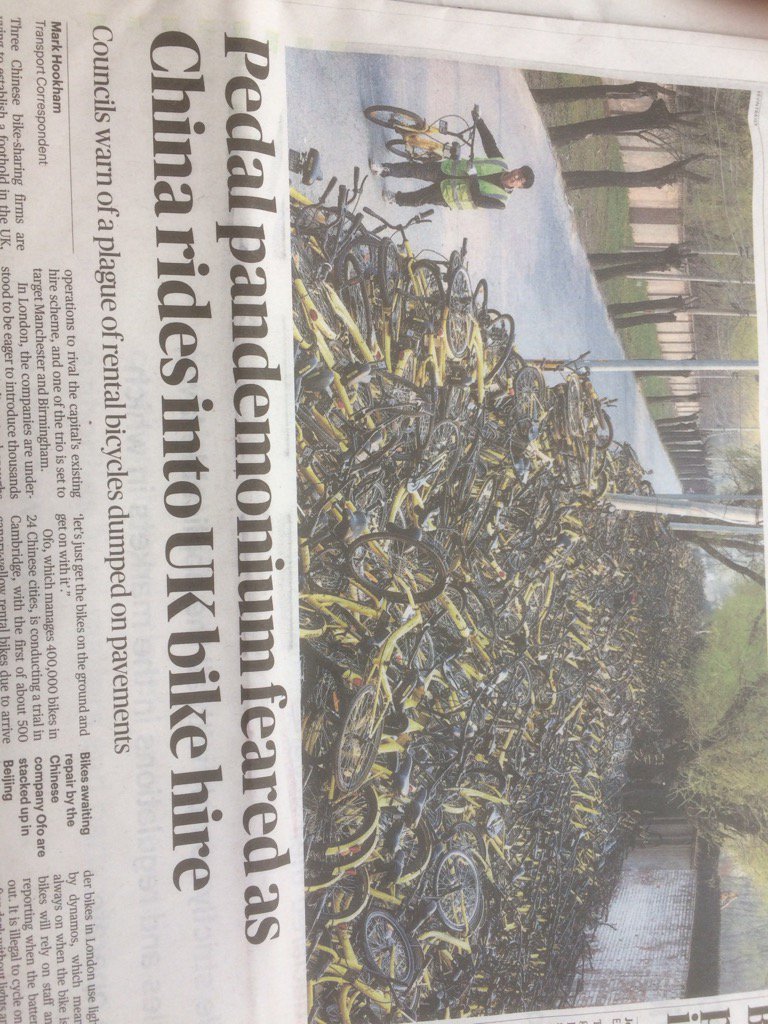 mrgcocking's tweet image. A new scheme for #velo domestique