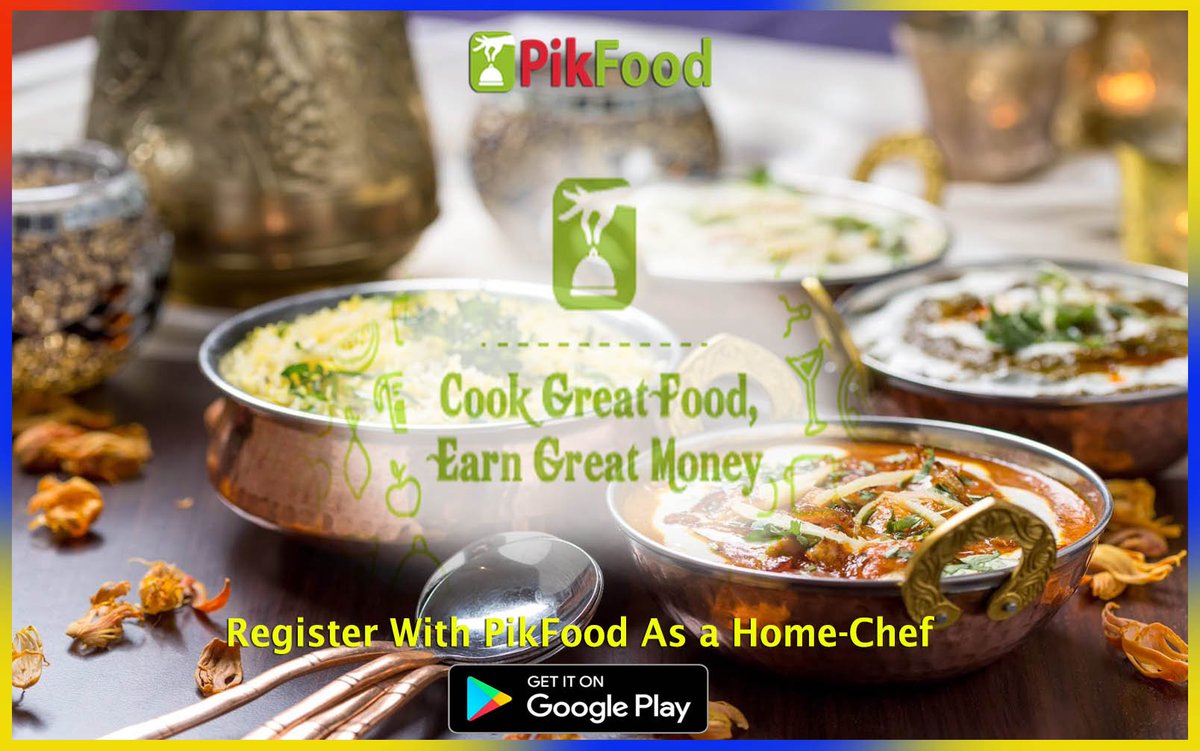 PikFood's tweet photo. Now get orders locally on PikFood App.
Download today: https://t.co/xk39KI234o
Make money by cooking!
#Beahomechef https://t.co/UWT04yLkHN