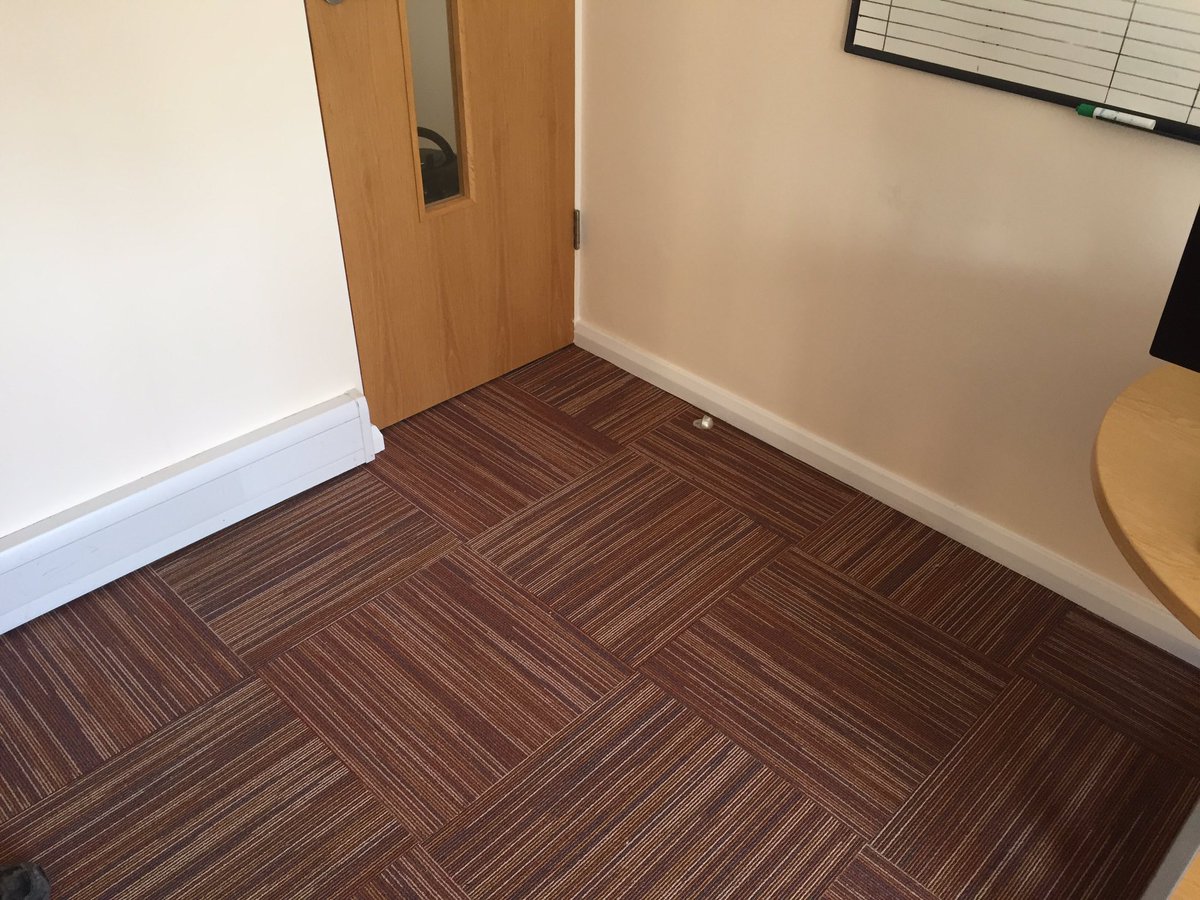 Goadsby refit carried out for local flooring company.  Sat afternoon start, Sunday finish ready for Monday opening.  #srsteeleflooring