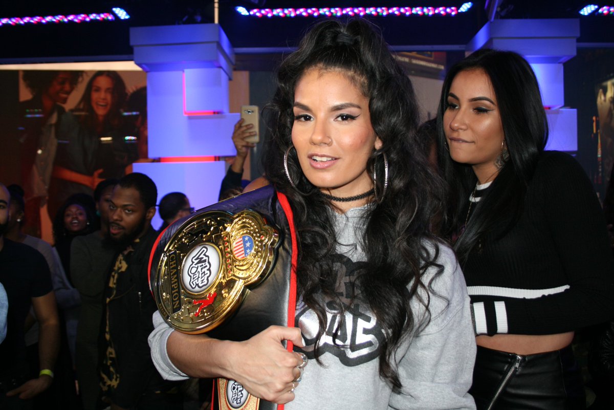 WildNOut's tweet photo. Watch this week's "So You Wanna Wild Out?" winner @NATALIAdidTHAT battle and defeat @NickCannon on #WildNOut LIVE: https://t.co/tezErVgH4d https://t.co/h7sFQbZUJY