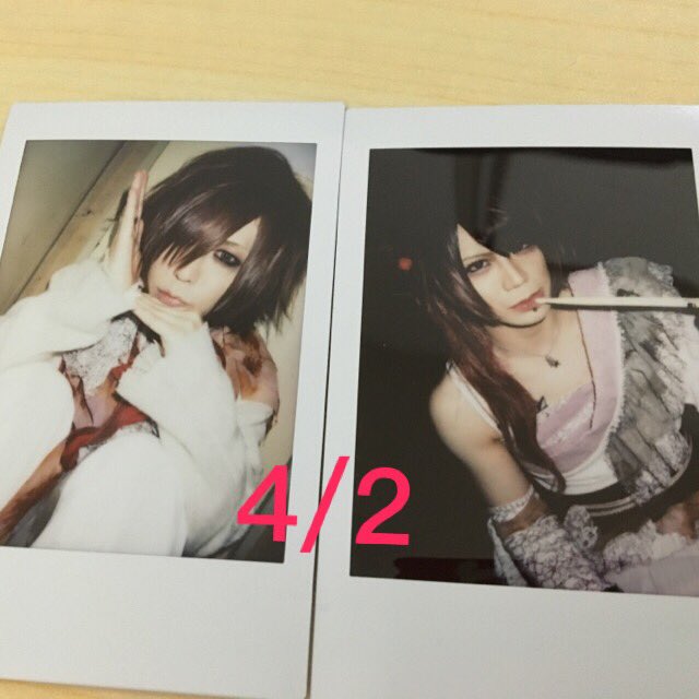 blgrblgr's tweet photo. 4/2 Chantyワンマンでの芥さん、成人さんのチェキを定価＋送料にてお譲りいたします。お気軽にご連絡ください。よろしくお願いいたします。 https://t.co/PEpYleA7AD
