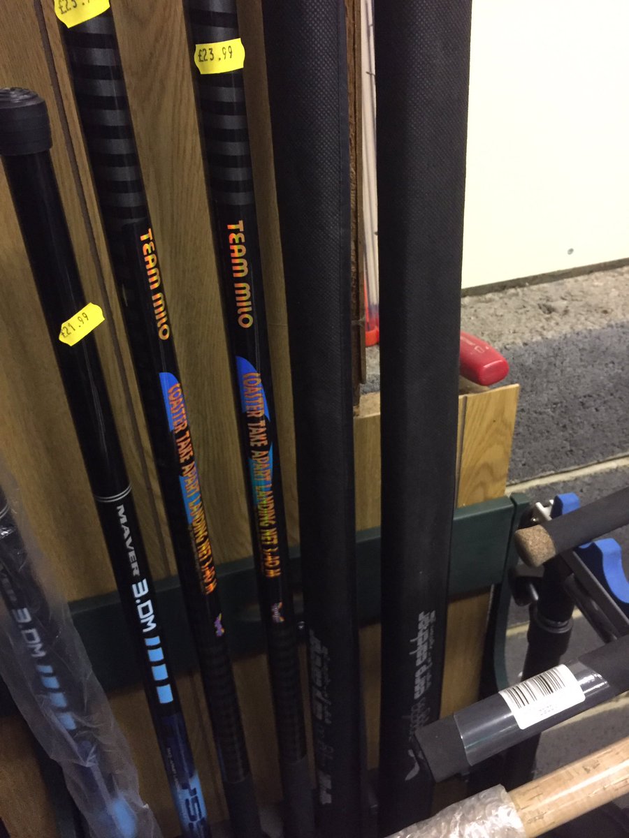 Milo frenzee and middy nets and handles all in store now 

#fishing #middytackle #frenzee