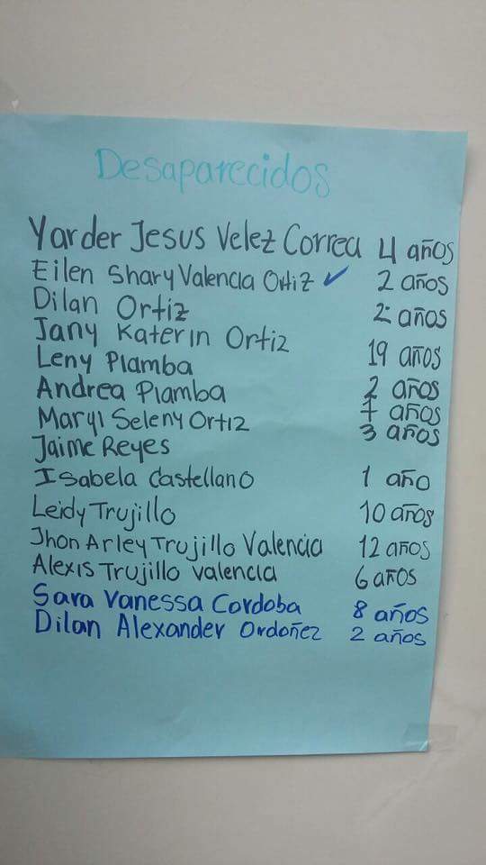 Flagstad_bog's tweet photo. Por favor compartir!! Nuestros niños de Mocoa necesita encontrar a sus familiares #BrigadaDigital #Putumayo #Mocoasomostodos #FelizDomingo https://t.co/Ty23JgNrU9
