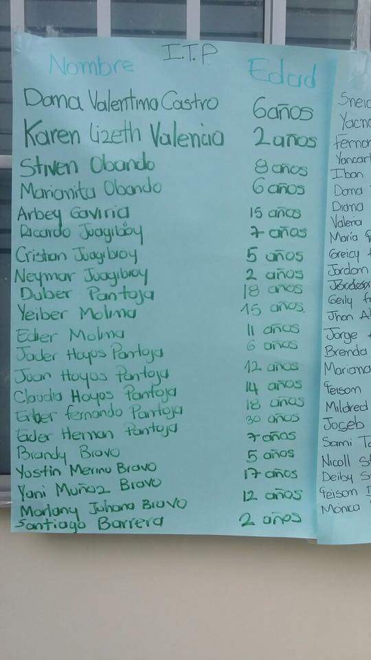 Por favor compartir!! Nuestros niños de Mocoa necesita encontrar a sus familiares #BrigadaDigital #Putumayo #Mocoasomostodos #FelizDomingo