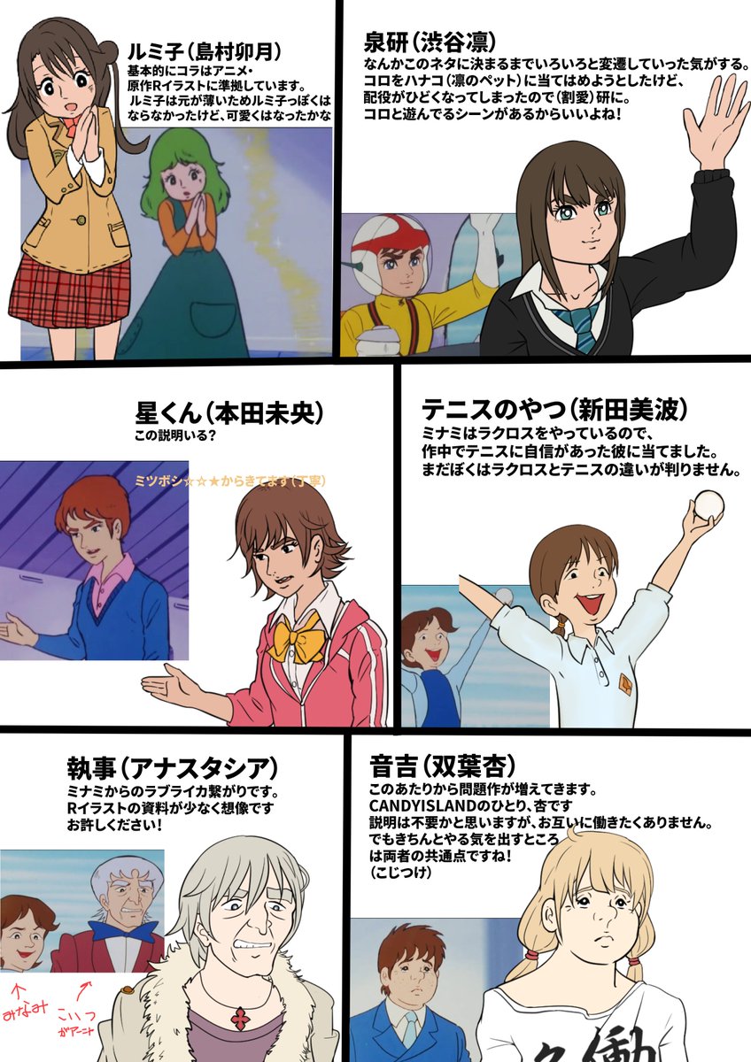 らいむ理事長 りじちよ 新衣装 On Twitter キチガイレコード爆団のメドレー お許しくだ祭2017 Sm30937997 Https T Co Hy6gmkb0ly のstar パートの手描き解説です その１ ルミ子 研 星くん テニス 執事 音吉 例のごとくペンタブが息してないので