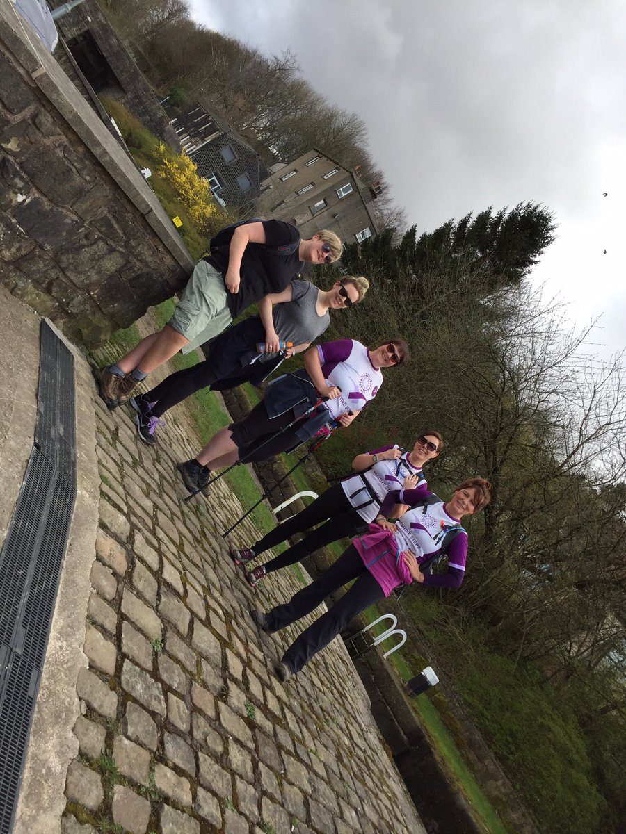 heatherleech's tweet photo. Fabulous walk today, great stop off in Todmorden, training going brill for the walkers for race to the stones @PositiveSteps. https://t.co/QFXDq9yKHW