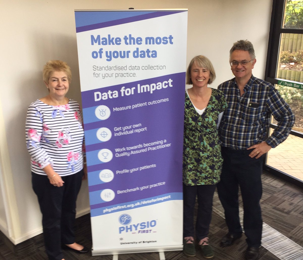 roma_bryant's tweet photo. Very busy weekend @PhysioFirstC  Physio First/UoB "Data for Impact study" ~17000 patient datasets @LizBryant_1 @uniofbrighton @UoB_RO https://t.co/mR91PBAit6