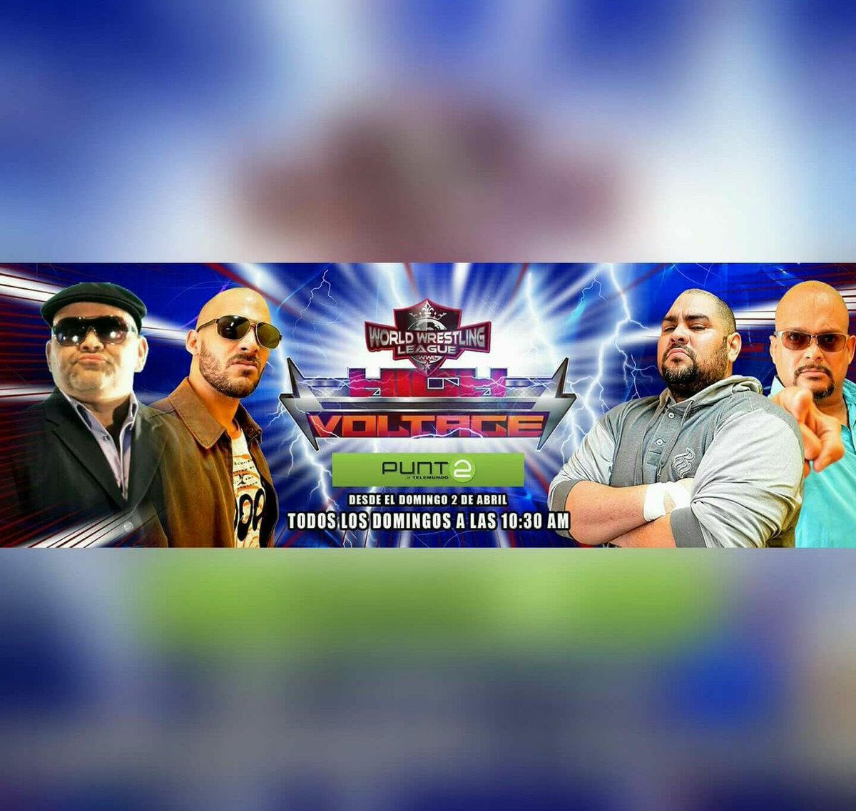 PatronaWaykiria's tweet photo. Ya va a comenzar High Voltage por Punto2 Telemundo. No se lo pueden perder.
#wwl#lapatrona#highvoltage#luchalibre https://t.co/OUWbewO8oy