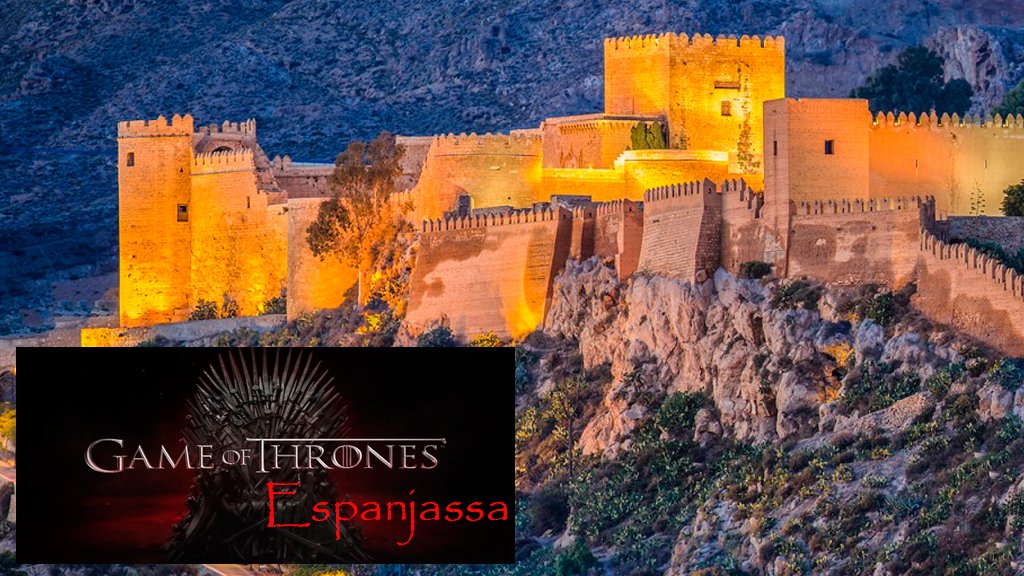 EurotourMag's tweet photo. #GameofThrones maailmankartta #Espanja ssa kausi 4 ja 5, #matkailu #loma https://t.co/q6udZhHjPr https://t.co/hVP61b6ifT