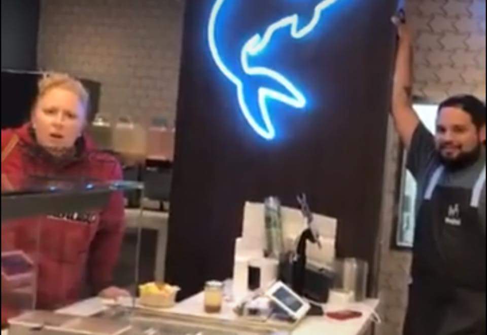 GisEloquent's tweet photo. I've watched the Santa Monica restaurant freakout video 7 times. No shame. https://t.co/F2lmKt5ZLx