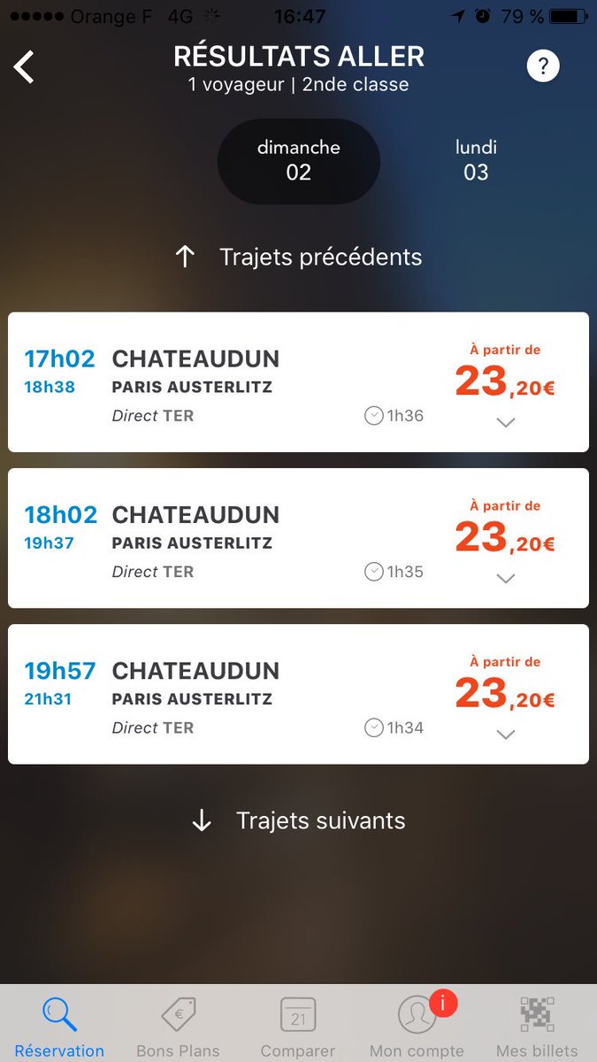 tonymortier's tweet photo. @SNCF train supprimé alors qu'il est annoncé sur l'application. De mieux en mieux. Merci encore pour ce non service. https://t.co/2SzfYyK3d2