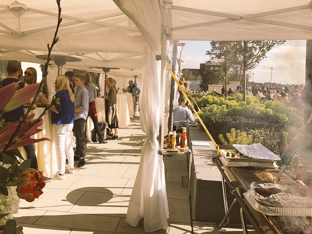 Thankful of the fantastic weather for the #boatrace today!#bbq #eventcatering #summercatering #alfresco #oxfordcambridge #fulham  #delicious