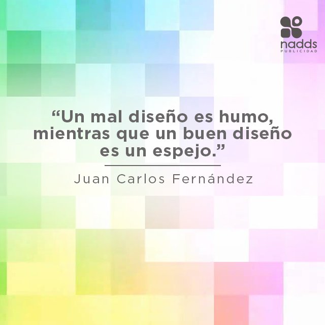 NADDSPUBLICIDAD's tweet photo. Dedicación y originalidad es el secreto del diseñador según el mexicano Juan Carlos Fernández. #CreativosActivos https://t.co/W1YSvzwF4B