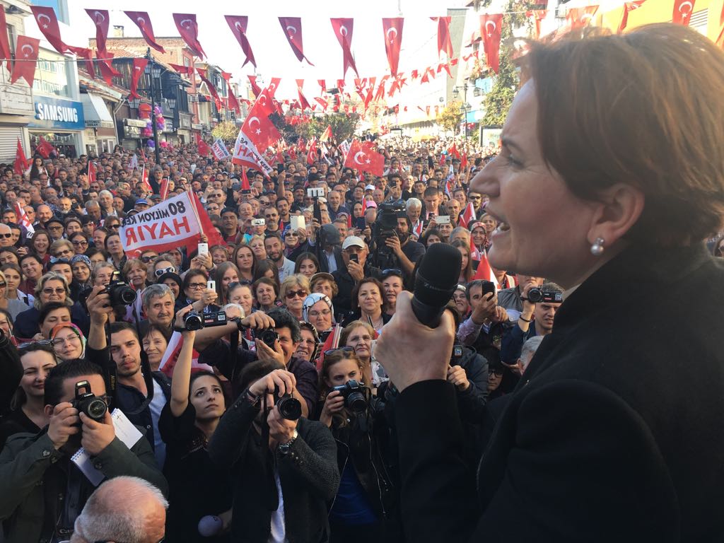 meral_aksener's tweet photo. Serhad şehrimiz EDİRNE, HAYIR HAYIR HAYIR dedi. Teşekkürler EDİRNE... https://t.co/DwNJAKZTla