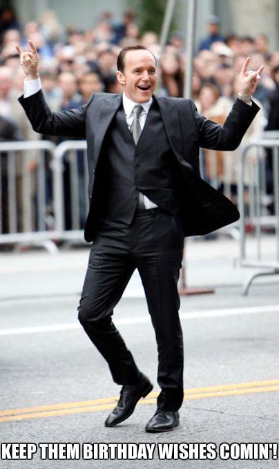 Happy Birthday Clark Gregg, who is 55!  