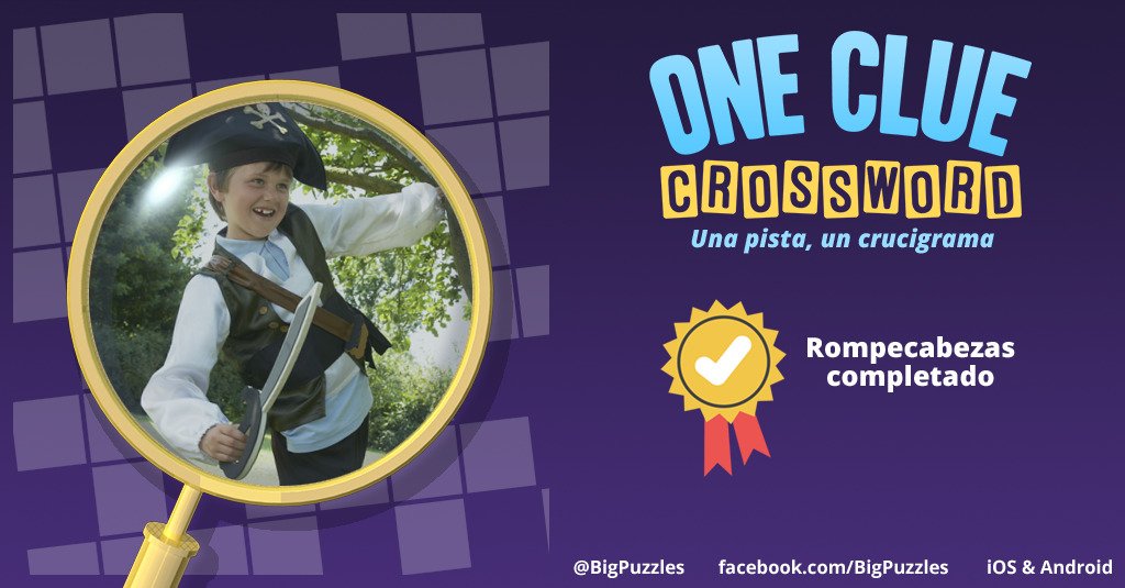 andripuxi's tweet photo. He completado un rompecabezas en One Clue Crossword.
https://t.co/HHGO9cdQ4h #OneClueCrossword https://t.co/622lsblxGT