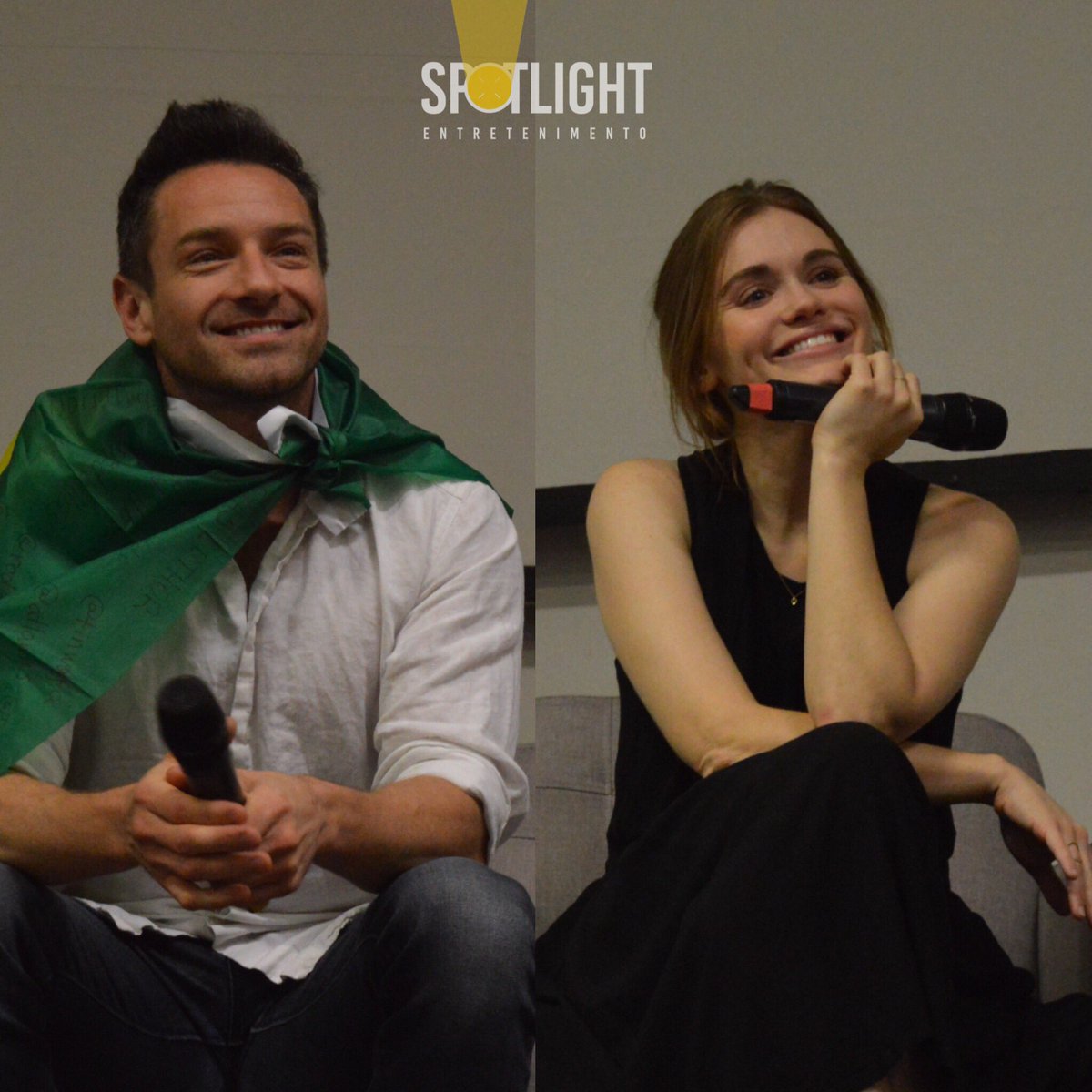 RodenBR's tweet photo. 📷: 02.04 | Holland, Ian e uma fã durante a #DarkmoonReunion https://t.co/gxRfvrUR6G