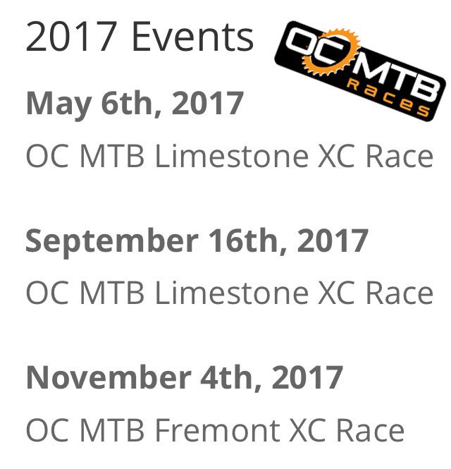 raceworldmedia's tweet photo. Love hiking and riding Limestone? Race it in the OC MTB RACES 🚵🏻 #mtblife #mtbrace #singletrack #limestonepark #octrails #mtbride #mtb #fit https://t.co/qu2VPLadKR