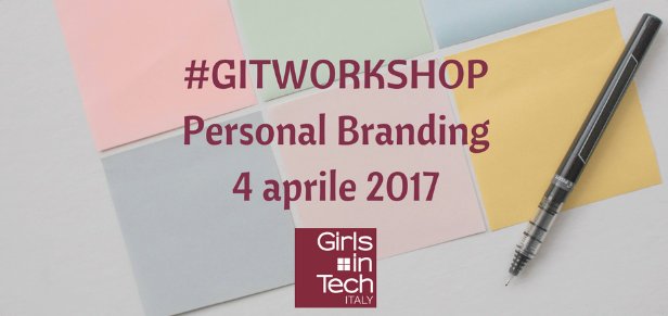 SheTechItaly's tweet image. -2 al #GITWorkshop con @fparviero sul #PersonalBranding info: bit.ly/2nLriMe correte ad iscrivervi e dopo tutti al #SaloneDelMobile