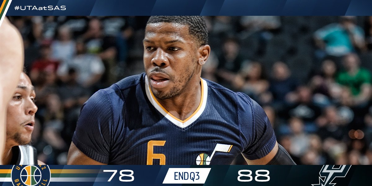 Big 4th to come! #UTAatSAS https://t.co/LBmez5aQxs