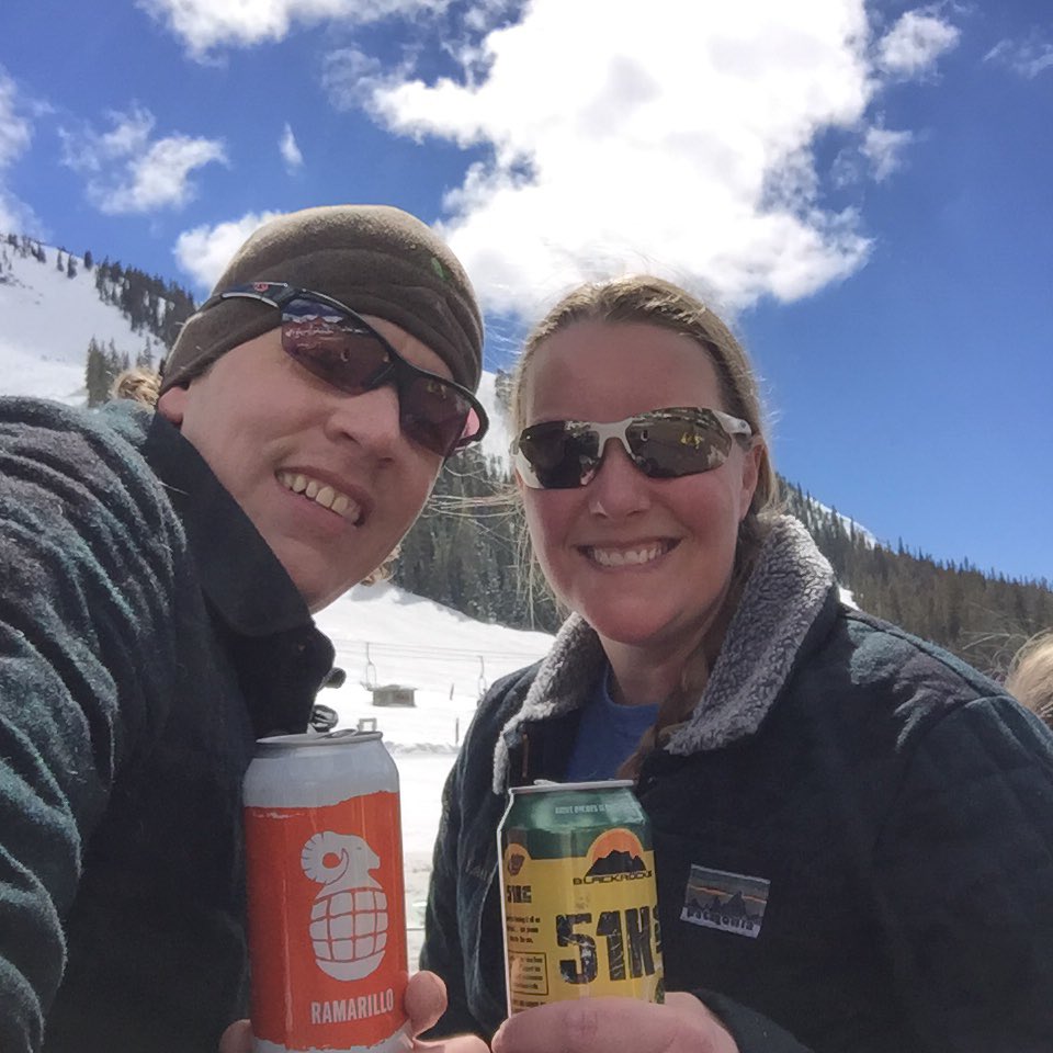 We're 1,200 miles from home, but we brought a few MI friends with us. <a href="/BigLakeBrewing/">Big Lake Brewing</a> <a href="/BlackrocksBrew/">Blackrocks Brewery</a> <a href="/Arapahoe_Basin/">Arapahoe Basin</a> #springbreak #mibeer