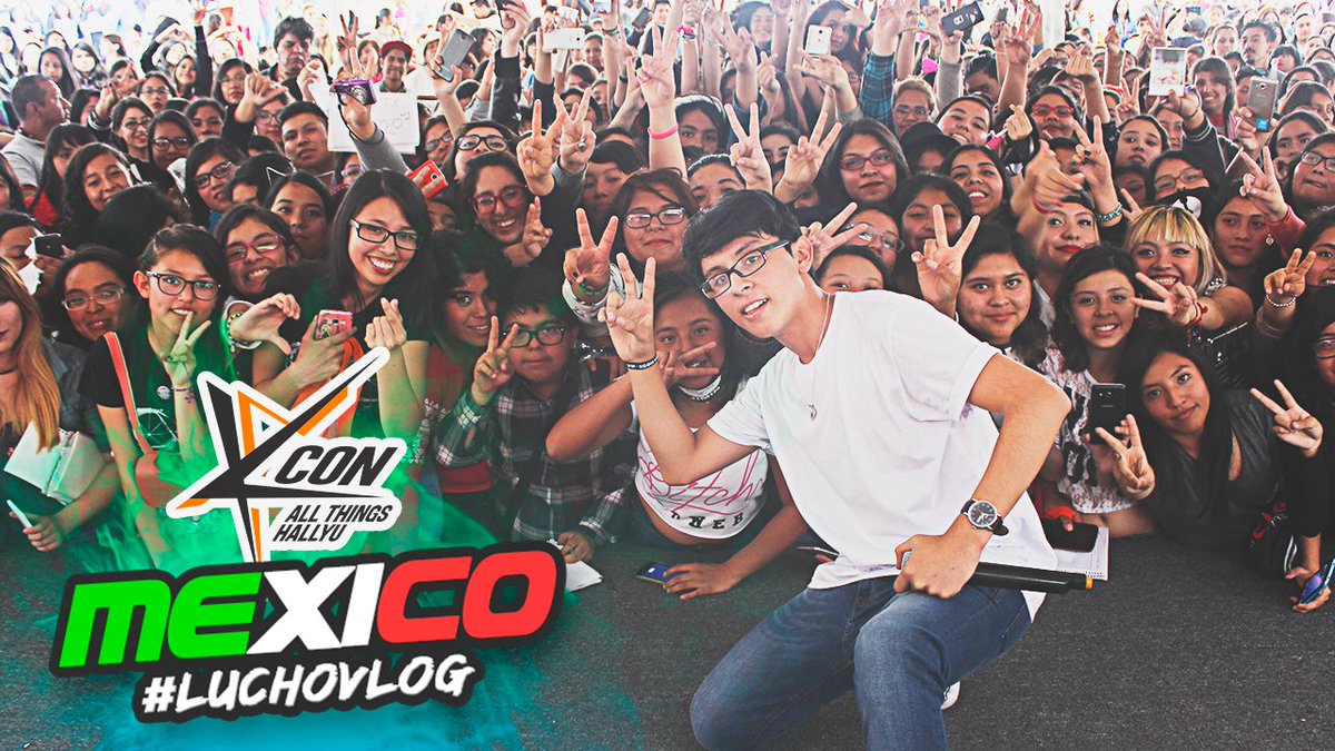LuisArredondoP1's tweet photo. NUEVO VIDEO!! 🔥 Mi viaje a MÉXICO y KCON 🇲🇽
Link ►https://t.co/Hsg5k8AOSi
RT para los saludos en el prox video!💥
#KCONMexico https://t.co/QbGc9LlurS