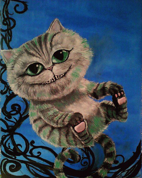 RustamKrysanov's tweet photo. #Cheshire kitten. (Oil A2)
On the screen version of #TimBurton.

Artist: @RustamKrysanov #art #Krysanovart https://t.co/owApDMcFNc