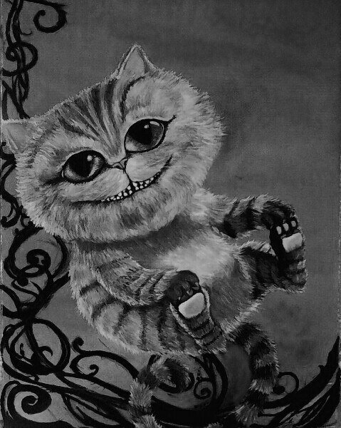 RustamKrysanov's tweet photo. #Cheshire kitten. (Oil A2)
On the screen version of #TimBurton.

Artist: @RustamKrysanov #art #Krysanovart https://t.co/owApDMcFNc