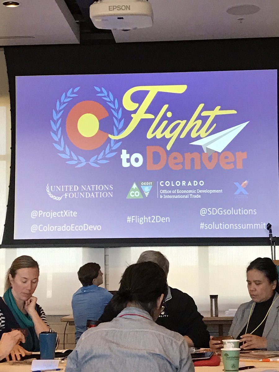 Feeling incredibly inspired &amp; motivated. Crazy wonderful 48hrs w/ @ProjectXite @ColoradoEcoDevo <a href="/SDGsolutions/">UN Solutions Summit</a> #flight2DEN #solutionssummit