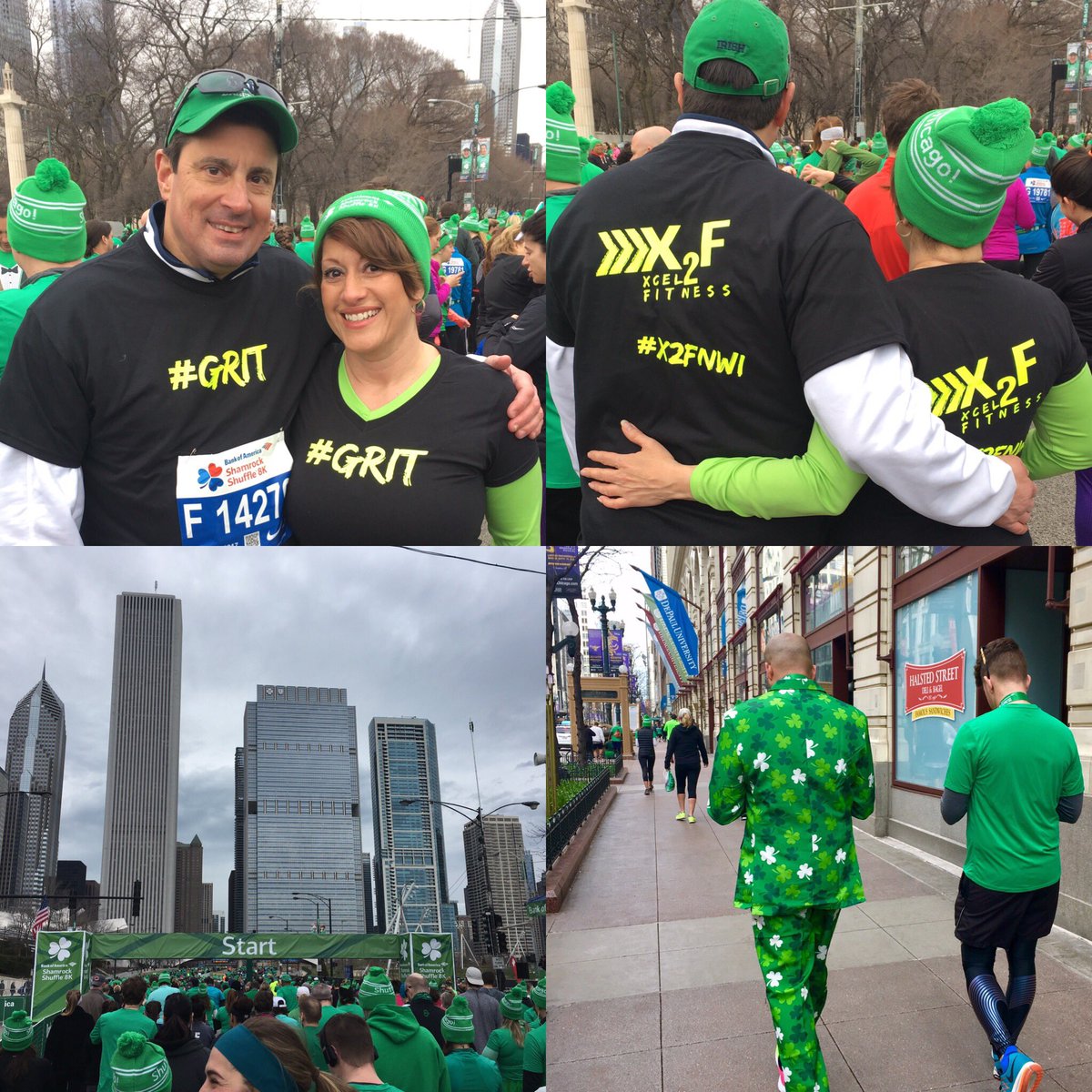 amplifymediallc's tweet photo. Shamrock Shuffle FUN! #8k #ShamrockShuffle2017 #tomfooleryfunclub #x2fnwi @Xcel2fitness #chicago #iloverunning https://t.co/s1nUXneNC9